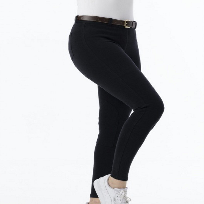 Pantalon équitation enfant Memphis Riding World noir - Le Paturon