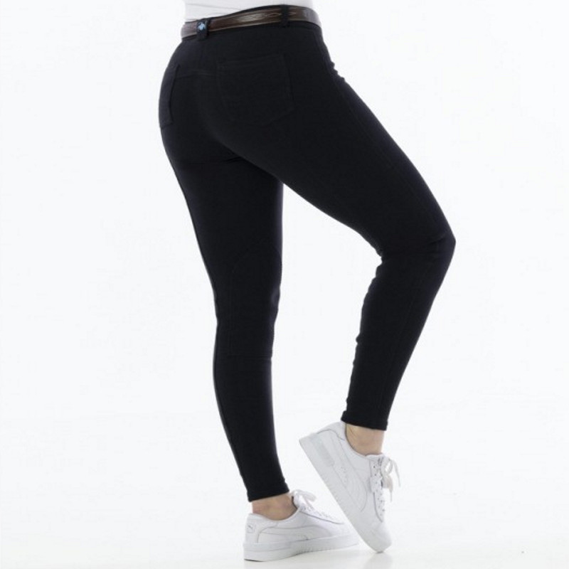 Pantalon équitation femme Memphis Riding World noir - Le Paturon