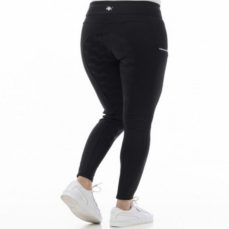 Legging équitation femme Agadir Riding World noir - Le Paturon