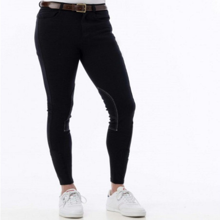 Pantalon équitation homme Lecaire Riding World noir - Le Paturon