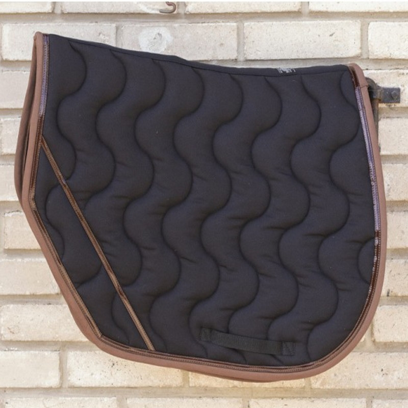 Tapis de selle cheval Origine Sport Paddock Sport Noir - Le Paturon