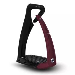 Étriers cheval Soft Up Pro+ Crystal Swarovski Freejump bordeaux - Le Paturon