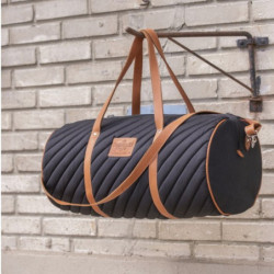 Sac week-end cavalier Diagonal Paddock Sports Noir - Le Paturon