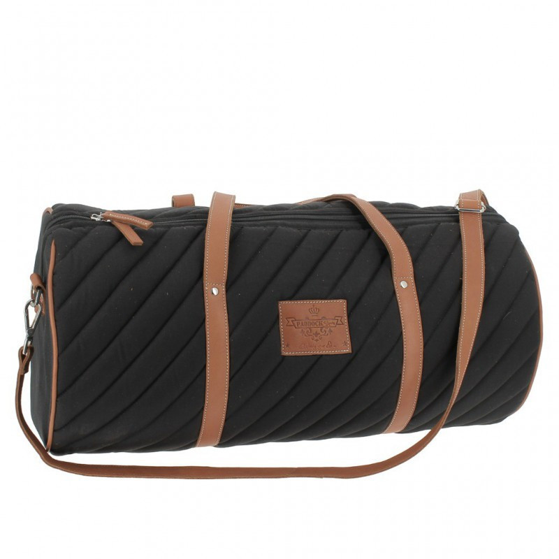 Sac week-end cavalier Diagonal Paddock Sports Noir - Le Paturon