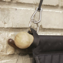 Sac à bandes cheval Diagonal Paddock Sport Noir - Le Paturon