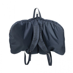Housse de selle imperméable sac à dos Premium Cavallo marine - Le Paturon