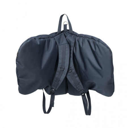Housse de selle imperméable sac à dos Premium Cavallo marine - Le Paturon
