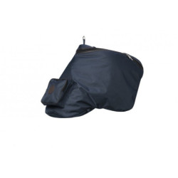 Housse de selle imperméable sac à dos Premium Cavallo marine - Le Paturon