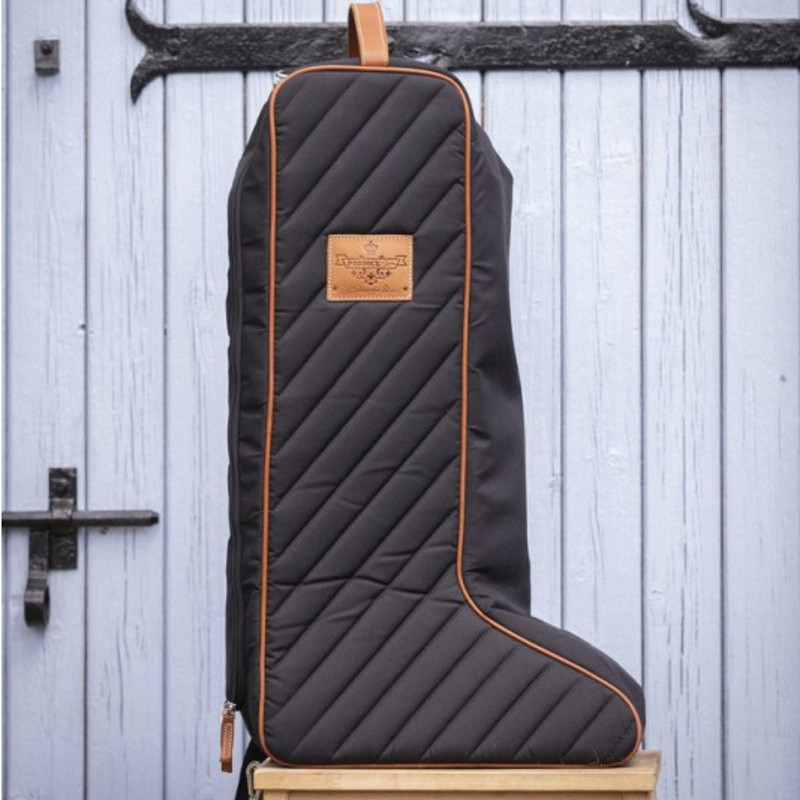 Sac à bottes équitation Diagonal Paddock Sport Noir - Le Paturon