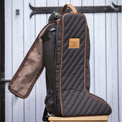 Sac à bottes équitation Diagonal Paddock Sport Noir - Le Paturon