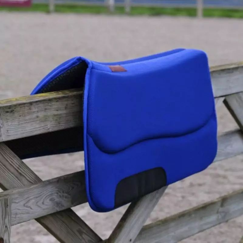 Pad western tapis cheval Westride Air bleu roi - Le Paturon