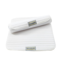 Sous-bandes cheval respirantes Climatex Kavalkade blanc - Le Paturon