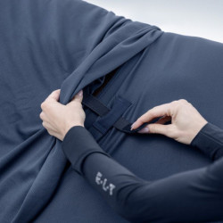 Couvre-cou cheval rafraîchissant Health + Care Ice Layer Waldhausen noir - Le Paturon