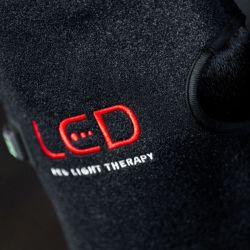 Protège-jarret cheval thérapeutique luminothérapie LED Lumière Rouge Horseware noir - Le Paturon