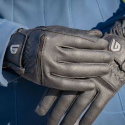 Gants équitation Classic Riding Glovers noir - Le Paturon