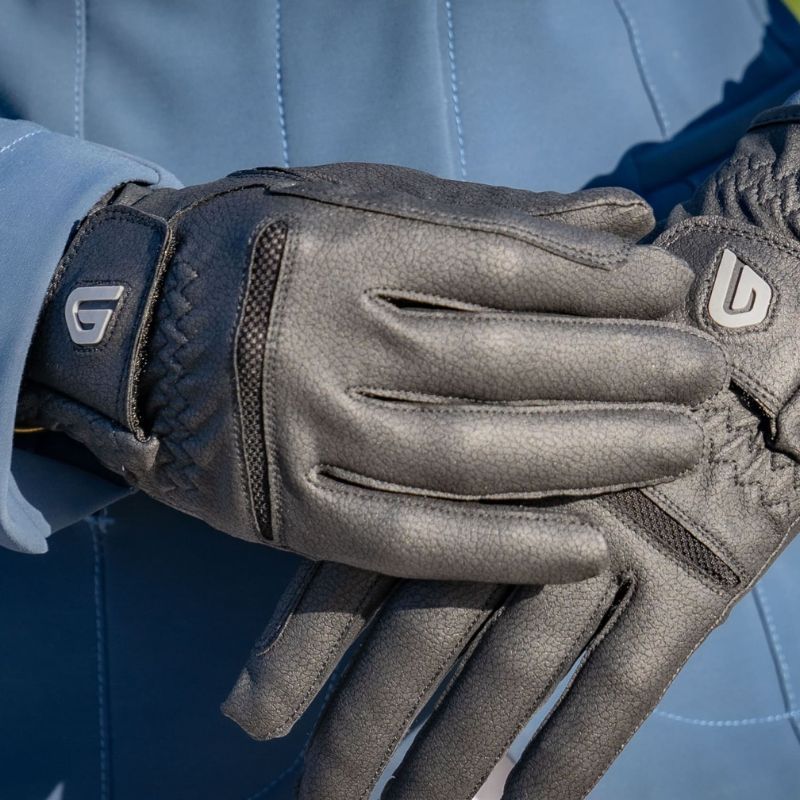 Gants équitation Classic Riding Glovers noir - Le Paturon