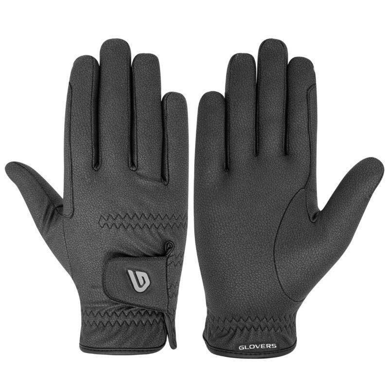 Gants équitation Winter Classic Riding Glovers noir - Le Paturon