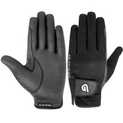 Gants équitation Winter Wind Proof Glovers noir - Le Paturon