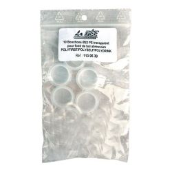 Bouchons abreuvoir cheval Polyfirst PF1 22mm La Gée lot de 5 transparent - Le Paturon