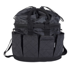 Sac de pansage cheval brillant Denici Cavalli Harry's Horse noir - Le Paturon