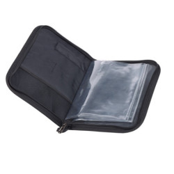 Pochette protège carnet cheval Denici Cavalli Harry's Horse noir - Le Paturon