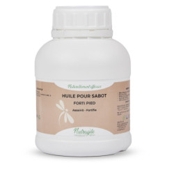 Huile pour sabot Forti Pied Nutragile - Huile sabot cheval assainissante et durcissante 500ml - Le Paturon