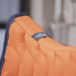 Tapis cheval Wavy Paddock Sports Orange - Le Paturon