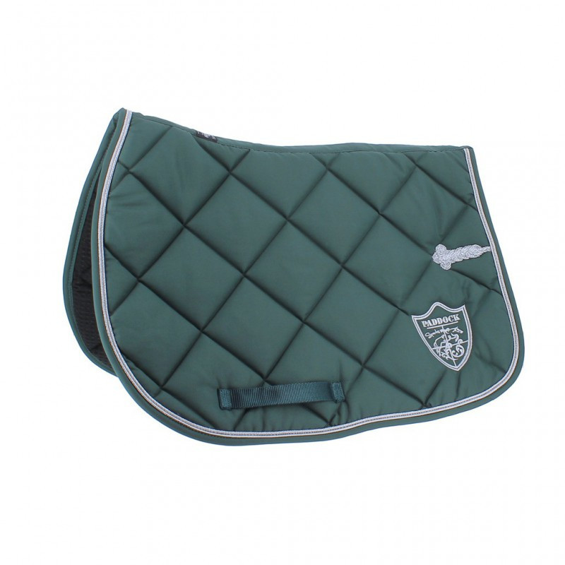 Tapis cheval Prem's Ecusson Paddock Sports Vert - Le Paturon