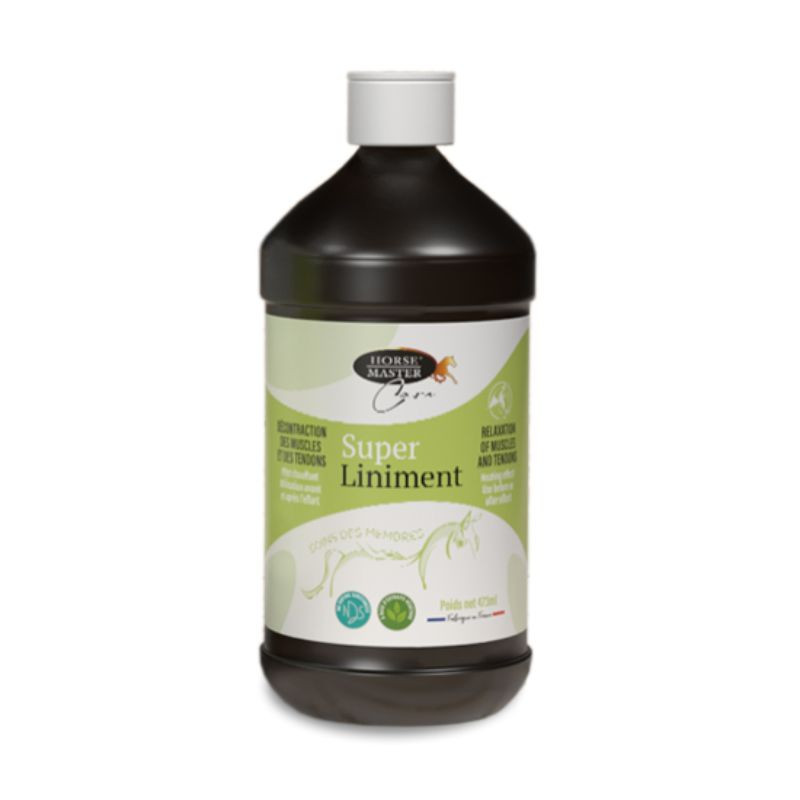 Super Liniment Horse Master - Tendons muscles cheval 473ml - Le Paturon