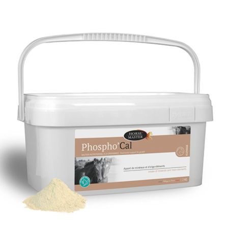 Phospho'Cal Horse Master - Croissance jeune cheval 2kg - Le Paturon