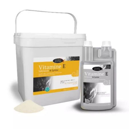 Vitamine E Horse Master - Sélénium cheval & Lysine muscles - Le Paturon