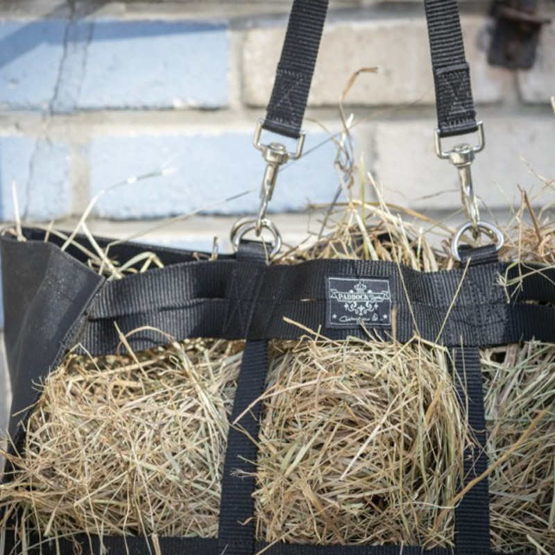 Sac à foin cheval Paddock Sports Noir - Le Paturon