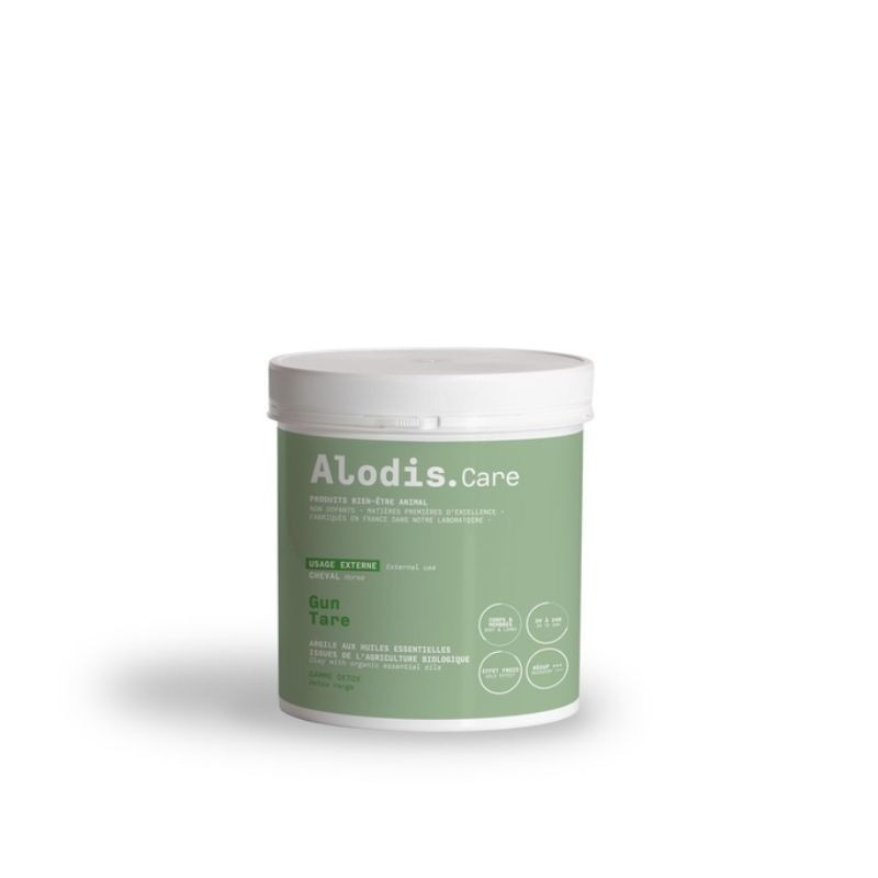 Gun Tare Alodis Care - Argile molette cheval 1kg - Le Paturon