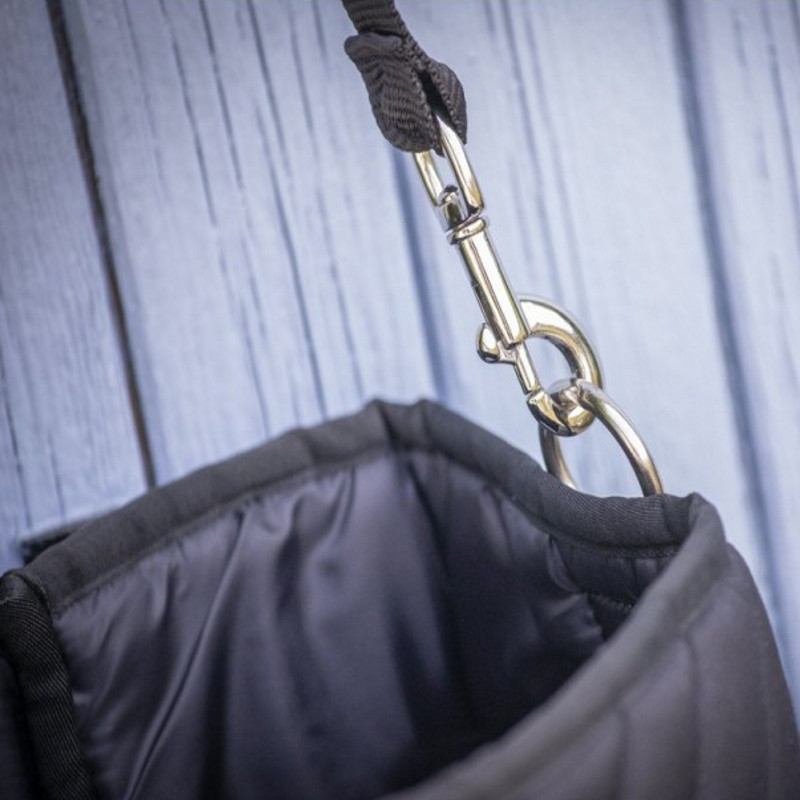 Sac de pansage cheval Groom Diagonal Paddock Sports Noir - Le Paturon