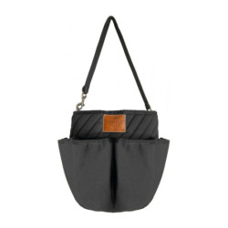 Sac de pansage cheval Groom Diagonal Paddock Sports Noir - Le Paturon