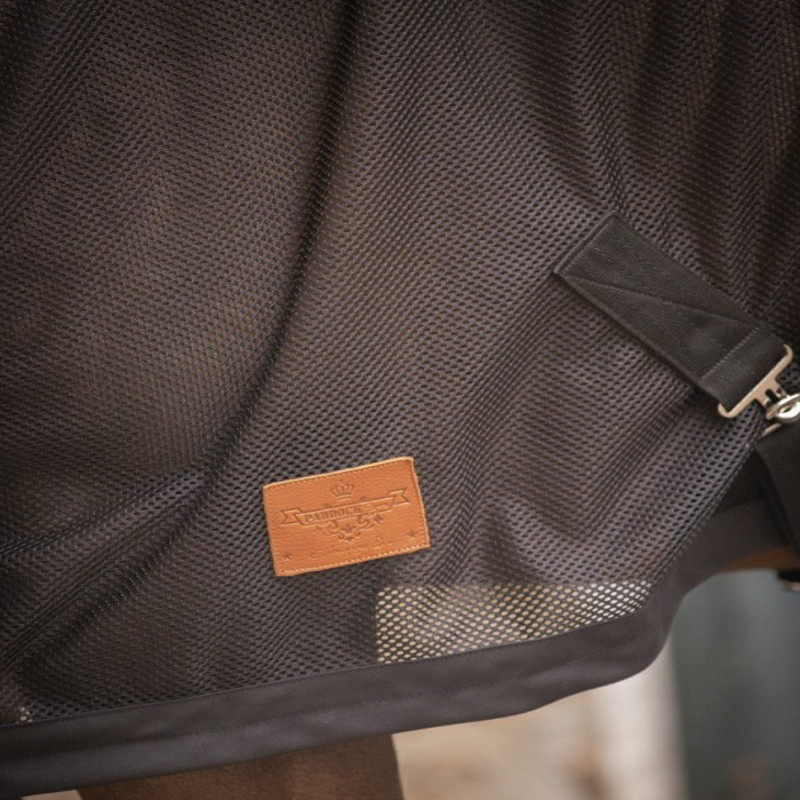 Chemise séchante cheval Mesh Paddock Sports Noir - Le Paturon