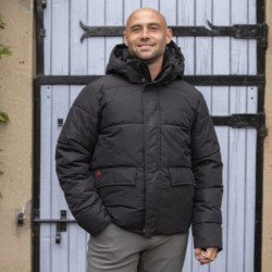 Blouson équitation unisexe Auteuil Paddock Sports Noir - Le Paturon