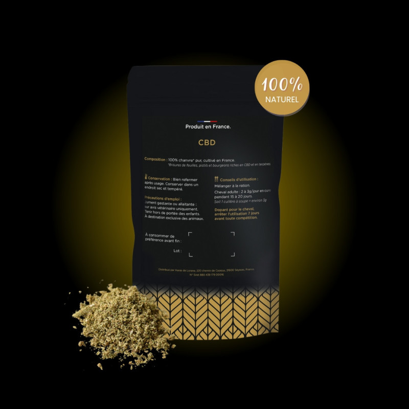 CBDLorane - Douleurs et inflammations cheval 50g - Le Paturon