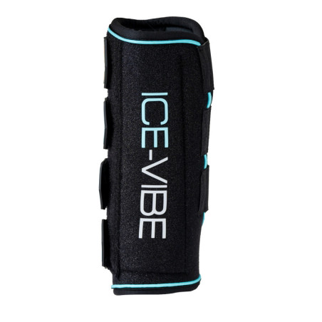 Guêtres cheval thérapeutiques Ice Vibe 2.0 Horseware noir bleu