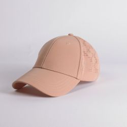 Casquette équitation Capia Harcour abricot - Le Paturon