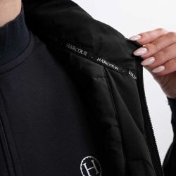 Gilet équitation femme sans manches Balma Harcour noir - Le Paturon
