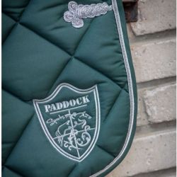 Tapis cheval Prem's Ecusson Paddock Sports Vert - Le Paturon