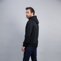 Sweat à capuche équitation Samy Harcour noir - Le Paturon