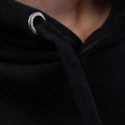 Sweat à capuche équitation Samy Harcour noir - Le Paturon