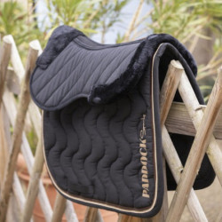 Amortisseur cheval double mouton Diagonal Paddock Sports noir