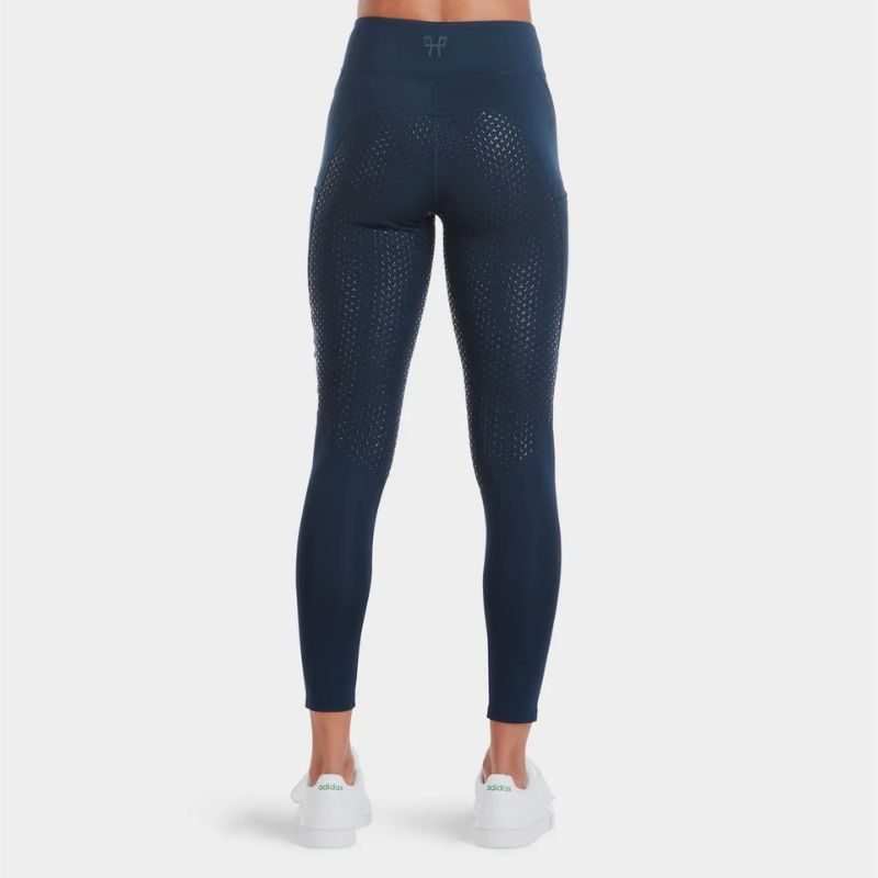 Legging équitation femme Horse Pilot marine - Le Paturon