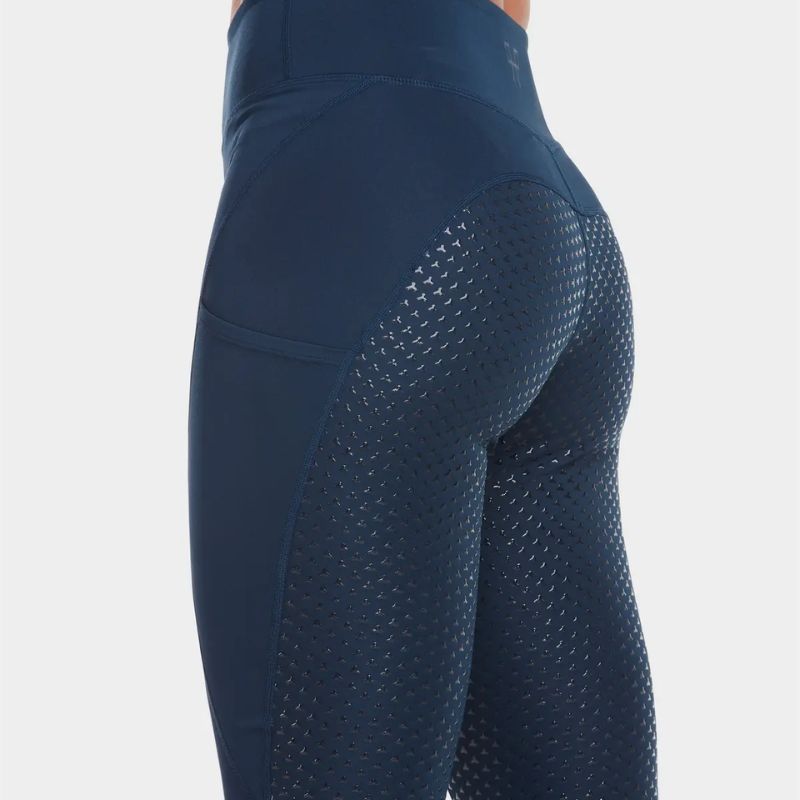 Legging équitation femme Horse Pilot marine - Le Paturon