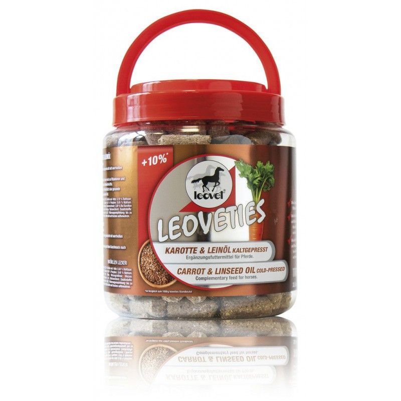 Friandises cheval avec ou sans céréales Leoveties 1,1 Kg Leovet - Le Paturon