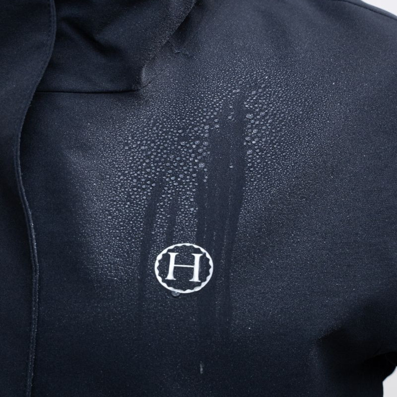 Veste équitation Imperméable Femme Priska Harcour Marine - Le Paturon