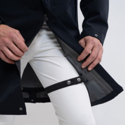 Veste équitation Imperméable homme Prisko Harcour marine - Le Paturon